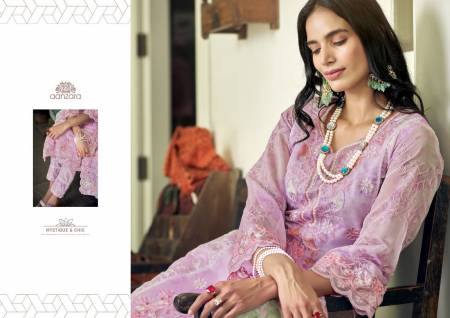 Anaisha By Aanzara Embroidery Designer Salwar Suits